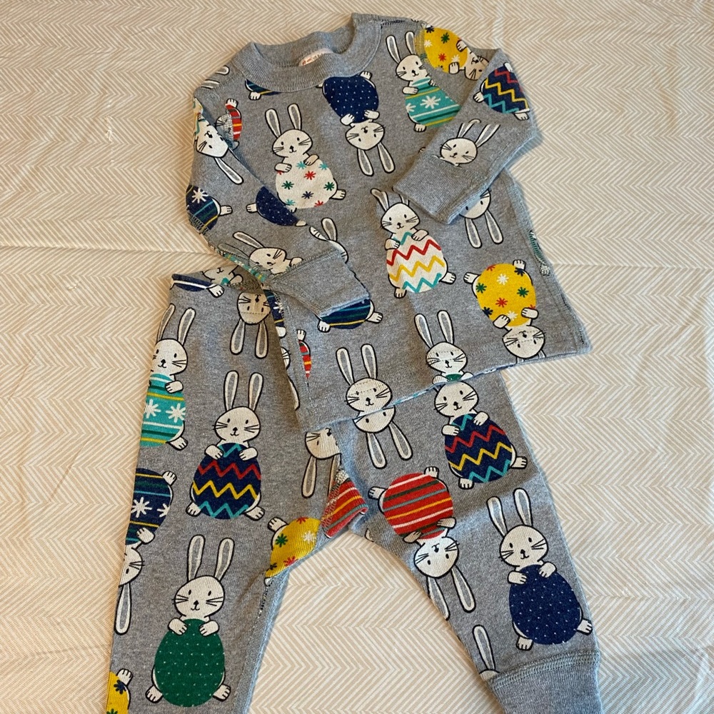 Easter Hanna Andersson Long Johns Size 3-6 MO